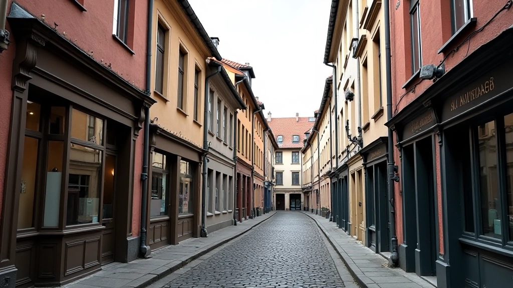 Pylimo gatvės senoji architektūra