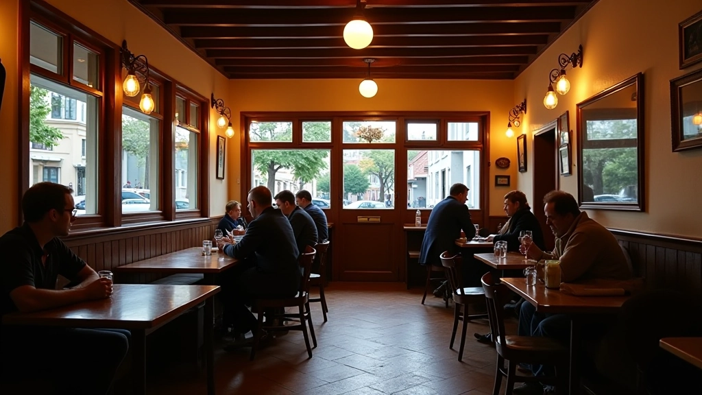 Tradicinės Vilniaus kavinės interjeras su senoviniais baldais ir šviesiais langais